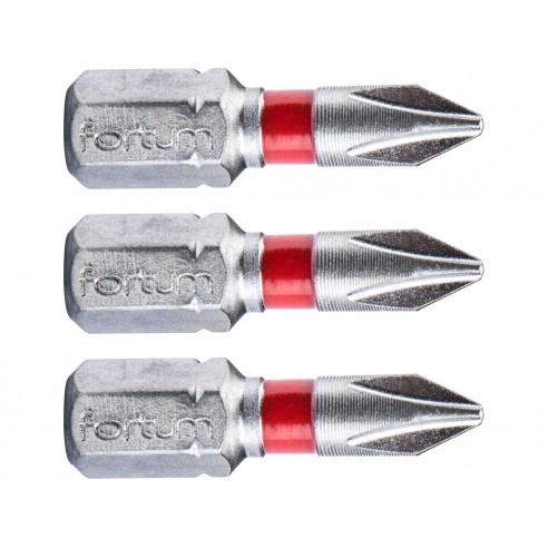 Бит крстач, сет 3пар, PH 1x25mm, S2